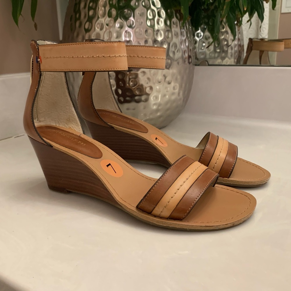 Tommy Hilfiger Wedge Sandals - Sz 7